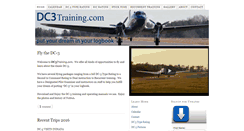 Desktop Screenshot of dc3training.com