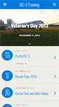 Mobile Screenshot of dc3training.com